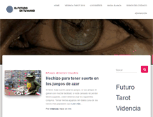 Tablet Screenshot of futuroyvidencia.com